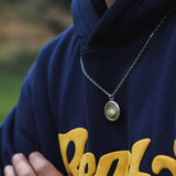 Collier Homme Montagne en Argent 925 et Laiton – Ascension - Biloria