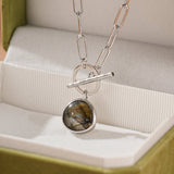 Collier Labradorite Argent – Bijou Protecteur aux Reflets Mystiques - Biloria