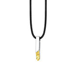 Collier Lignes d'Essence Argent 925 – Bijou Unisexe Méditation - Biloria