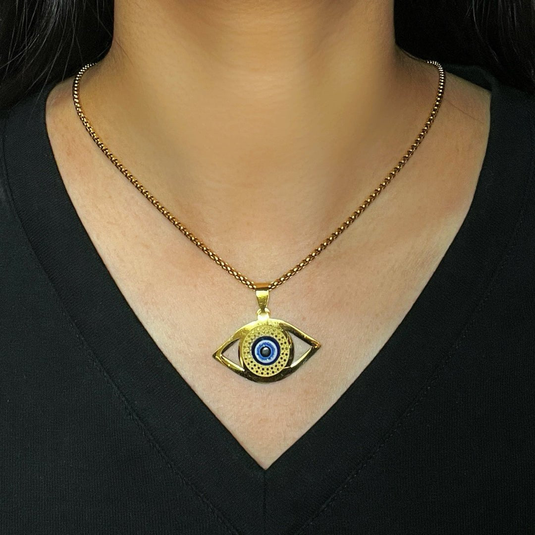 Collier Mauvais Œil Protecteur – Bijou Spirituel Élégant - Biloria