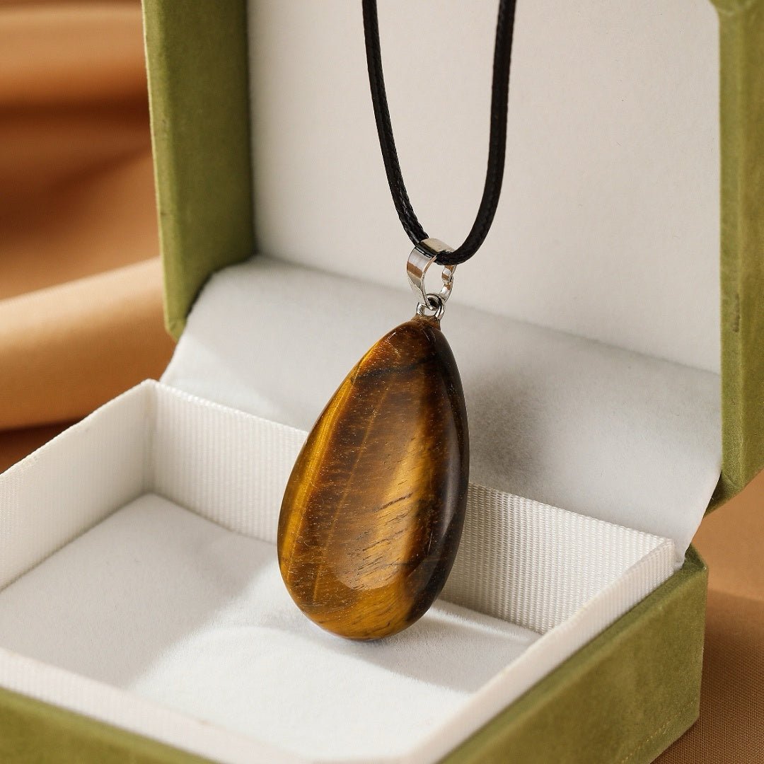 Collier Œil de Tigre : Un Cadeau Protecteur pour Homme ou Femme - Biloria