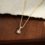 Collier Pierre de Lune Rêve Argenté – Argent Plaqué Or - Biloria