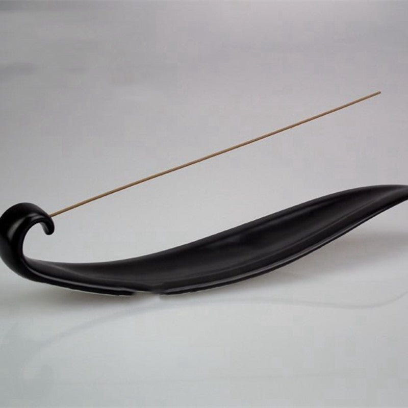 Encensoir Vague en Céramique pour Décoration Zen - Biloria