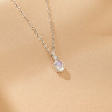 Prêt pour un nouveau départ ? Collier Pierre de Lune Argent Plaqué Or - Biloria